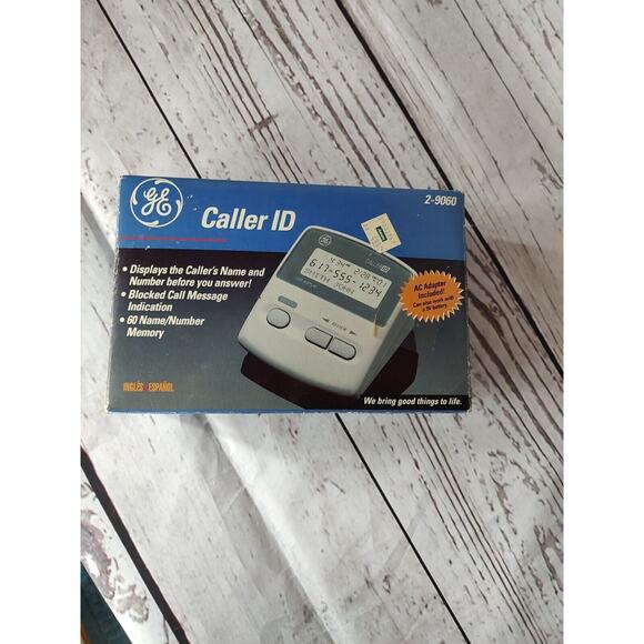 GE Caller ID Name & Phone Number Display 2 languages Model 2-9060 Un Tested - Picture 10 of 10